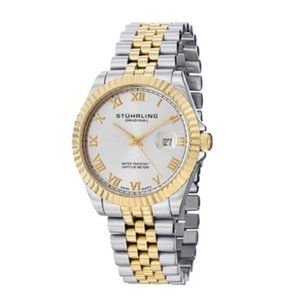 NWT-Stuhrling Original Men's Coronet Watch